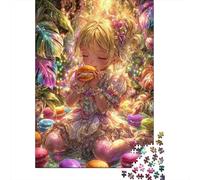 Rompecabezas para Adultos De 1000 Piezas Enchanted Dessert Fantasy Rompecabezas para Adultos Juego Práctico Análisis Y Lógica Cumpleaños Y Navidad 52x38cm/1000pcs