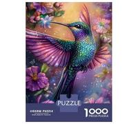 Rompecabezas para Adultos De 1000 Piezas Enchanted Hummingbird Rompecabezas para Adultos Juego De Ingenio Regalo De Cumpleaños Desafío Educativo 70x50cm/1000pcs