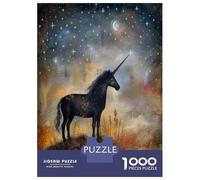Rompecabezas para Adultos De 1000 Piezas Enchanted Unicorn Rompecabezas para Adultos Juegos Divertidos Difícil Difícil Regalos De Cumpleaños Y Únicos 38x26cm/1000pcs