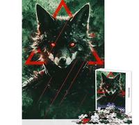 Rompecabezas para Adultos de 1000 Piezas Encuentro Misterioso decoración del hogar Juguetes Regalo para cumpleaños Juegos Familiares Mejora el Amor en Pareja tamaño 38x52cm