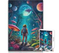 Rompecabezas para Adultos de 1000 Piezas: Encuentros interestelares, Juegos educativos, relajantes y educativos, Regalos para el Amigo Secreto (tamaño 50x75cm)