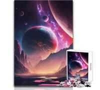 Rompecabezas para Adultos de 1000 Piezas: Entre Las Estrellas Hermoso diseño Análisis del Juego y lógica Regalos para el Amigo Secreto Tamaño 38x52cm
