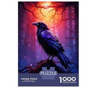 Rompecabezas para Adultos De 1000 Piezas Epic Raven Rompecabezas para Adultos Juguetes Antiestrés Aliviador del Estrés Regalos De Cumpleaños Y Únicos 70x50cm/1000pcs