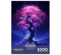 Rompecabezas para Adultos De 1000 Piezas Epic Viole Blue Tree Rompecabezas para Adultos Juguetes De Bricolaje Análisis Y Lógica Difícil Y Desafiante 38x26cm/1000pcs