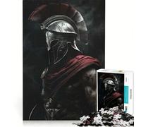 Rompecabezas para Adultos de 1000 Piezas Espartano preparándose para la Guerra decoración de Pared Ideal para Pasar el Tiempo en casa Hermoso diseño 38x52cm