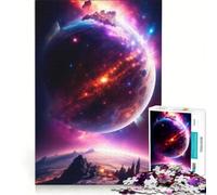 Rompecabezas para Adultos de 1000 Piezas Espejismo Astral, Juegos Familiares, interacción Entre Padres e Hijos, Regalos para Amigos y Familiares 38x52cm