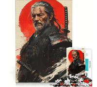 Rompecabezas para Adultos de 1000 Piezas Espíritu del Bushido Juegos relajantes decoración Perfecta cumpleaños y Navidad 50x75cm
