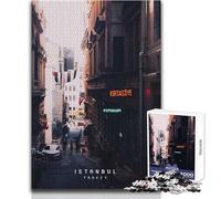 Rompecabezas para Adultos de 1000 Piezas, Estambul, Juego de desafío único, Actividades Familiares, Ideas de Regalo, tamaño 38x26cm