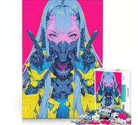 Rompecabezas para Adultos de 1000 Piezas, Estilo Cyberpunk Pop Art, Ideal para Relajarse, Mejorar la Memoria cumpleaños y Navidad 38x26cm