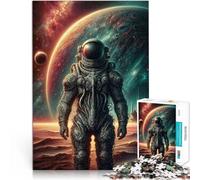 Rompecabezas para Adultos de 1000 Piezas Explorador del Universo Giger Juego Intelectual Decoración de Pared cumpleaños y Navidad 38x26cm