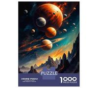 Rompecabezas para Adultos De 1000 Piezas Explore The Galaxy Space Adventure Rompecabezas para Adultos Juegos De Relajación Análisis Y Lógica Cumpleaños Y Navidad 52x38cm/1000pcs