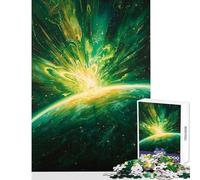 Rompecabezas para Adultos de 1000 Piezas explosión cósmica Juguetes antiestrés Ideas de Regalo Juego práctico para Mejorar el Amor en Pareja tamaño 50x75cm