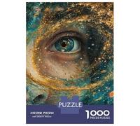Rompecabezas para Adultos De 1000 Piezas Eye of The Universe Cosmic Vision Rompecabezas para Adultos Juguetes Antiestrés Corte De Precisión Juego Desafiante Regalos 70x50cm/1000pcs