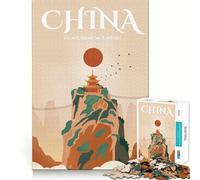 Rompecabezas para Adultos de 1000 Piezas,Fabricado en China,con Bordes precisos,diseño artístico,Ejercicio Mental,Juego Divertido y Tranquilo,Ideal para cumpleaños (50x75cm)