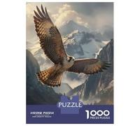 Rompecabezas para Adultos De 1000 Piezas Falcon in Flight Rompecabezas para Adultos Juegos Relajantes Decoración Cumpleaños 70x50cm/1000pcs