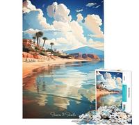 Rompecabezas para Adultos de 1000 Piezas Famoso Juego Imposible de Sharm El Sheikh Juguetes educativos de Aprendizaje Regalo de cumpleaños Corte de precisión (tamaño 38x52cm)