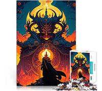 Rompecabezas para Adultos de 1000 Piezas Fantasía Oscura Juguetes para aliviar el estrés Cada Pieza es única: un desafiante y Divertido Juego Familiar 75x50cm