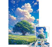 Rompecabezas para Adultos de 1000 Piezas Felicidad Arbórea un desafío Educativo para la diversión Familiar Juegos Divertidos para Mayores de 14 años 38x52cm