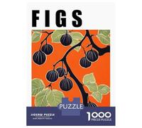 Rompecabezas para Adultos De 1000 Piezas Figs Branch Retro Kitchen Poster Rompecabezas para Adultos Juegos Relajantes Desafío Difícil Regalo De Cumpleaños, Regalos, 38x26cm/1000pcs