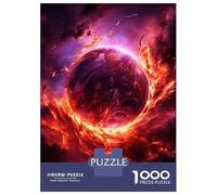 Rompecabezas para Adultos De 1000 Piezas Fire Planet Rompecabezas para Adultos Juguetes Antiestrés Decoración Difícil Y Desafiante 52x38cm/1000pcs