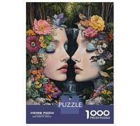Rompecabezas para Adultos De 1000 Piezas Floral Fantasy Nature's Artistry Rompecabezas para Adultos Juegos Familiares Arte De Pared Oferta como Regalos para Toda La Familia 38x26cm/1000pcs