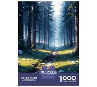 Rompecabezas para Adultos De 1000 Piezas Forest In Spring Season Rompecabezas para Adultos Juegos De Relajación Corte De Precisión Difícil Y Desafiante 38x26cm/1000pcs
