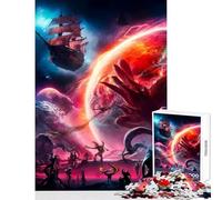 Rompecabezas para Adultos de 1000 Piezas Forma de Vida cósmica Juguetes de decoración del hogar Grandes Regalos y Juguetes Juegos relajantes Actividades Divertidas en casa tamaño 38x26cm