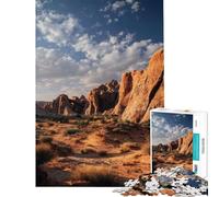Rompecabezas para Adultos de 1000 Piezas Fotografía de paisajes del Parque Nacional Arches Difícil y desafiante Juegos educativos y relajantes para Mayores de 14 años (38x26cm)