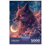 Rompecabezas para Adultos De 1000 Piezas Fox in The Clouds Rompecabezas para Adultos Juguetes Antiestrés Aliviador del Estrés Regalos De Cumpleaños Y Únicos 52x38cm/1000pcs