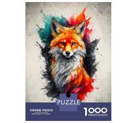 Rompecabezas para Adultos De 1000 Piezas Foxy Palette Rompecabezas para Adultos Juegos De Relajación Regalo De Cumpleaños Regalos para Reducir El Estrés 38x26cm/1000pcs