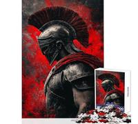 Rompecabezas para Adultos de 1000 Piezas Furia del Gladiador - Juguetes de Bricolaje para Adultos - Carrera de Velocidad Manual - Interacción Entre Padres e Hijos (Tamaño 38x52cm)