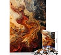 Rompecabezas para Adultos de 1000 Piezas fusión Elemental Juegos Familiares Juguete difícil decoración de Pared Adecuado para decoración de Escritorio (50x75cm)
