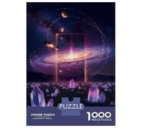 Rompecabezas para Adultos De 1000 Piezas Galactic Crystal Portal Rompecabezas para Adultos, Juegos Familiares, Divertidos Y Humorísticos, Actividades para Hacer En Casa, 70x50cm/1000pcs