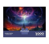Rompecabezas para Adultos De 1000 Piezas Galactic Odyssey Space Exploration Rompecabezas para Adultos Juegos De Relajación Decoración De Pared Desafío Educativo 52x38cm/1000pcs