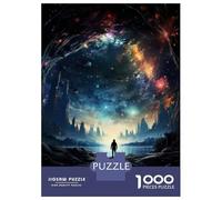 Rompecabezas para Adultos De 1000 Piezas Galactic Portal Adventure Rompecabezas para Adolescentes Juegos Relajantes Pero Divertidos Y Humorísticos Desafiantes De Completar 38x26cm/1000pcs