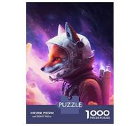 Rompecabezas para Adultos De 1000 Piezas Galaxy Fox Rompecabezas para Adultos Juegos De Relajación Desafío Difícil Juego Desafiante Regalos 70x50cm/1000pcs