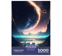 Rompecabezas para Adultos De 1000 Piezas Galaxy Red Panda Rompecabezas para Adultos Juego De Ingenio Aliviador del Estrés Actividades Divertidas En Casa 38x26cm/1000pcs