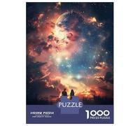 Rompecabezas para Adultos De 1000 Piezas Galaxy Sunset Rompecabezas para Adultos Juegos Familiares Mejoran La Memoria Reducción del Estrés Regalos 52x38cm/1000pcs