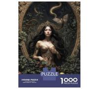 Rompecabezas para Adultos De 1000 Piezas Goddess Lilith Rompecabezas Juegos De Relajación Desafío Difícil Reducción del Estrés Regalos 52x38cm/1000pcs