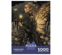 Rompecabezas para Adultos De 1000 Piezas Golden Fairy in A Forest Rompecabezas para Adultos Juego De Ingenio para La Diversión Familiar Actividades Divertidas En Casa, 52x38cm/1000pcs