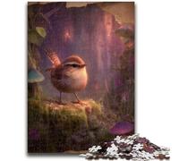 Rompecabezas para Adultos de 1000 Piezas Gorrión de los Sueños, un desafío para completar, Pero Divertido y Divertido Regalo de cumpleaños, Regalos, Arte Mural, 26x38cm