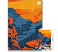 Rompecabezas para Adultos de 1000 Piezas, Gran Cañón, Arizona, Juego Educativo, Regalo de cumpleaños, Regalo de Amigo Secreto, tamaño 38x26cm