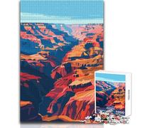 Rompecabezas para Adultos de 1000 Piezas, Gran Cañón, Arizona, Juego Educativo, Regalo de cumpleaños, Regalo de Amigo Secreto, tamaño 50x75cm