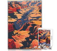 Rompecabezas para Adultos de 1000 Piezas, Gran Cañón, Arizona, Juego Educativo, Regalo de cumpleaños, Regalo de Amigo Secreto, tamaño 38x26cm
