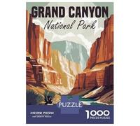 Rompecabezas para Adultos De 1000 Piezas Grand Canyon National Park Rompecabezas Juegos De Relajación Desafío Difícil Reducción del Estrés Regalos 52x38cm/1000pcs
