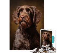 Rompecabezas para Adultos de 1000 Piezas Grifo de Pelo Duro Juguete Educativo para Juegos de desafío Una Obra de Arte Regalo Ideal (tamaño 50x75cm)