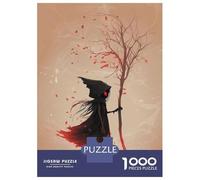 Rompecabezas para Adultos De 1000 Piezas Grim Reaper Rompecabezas para Adultos Juego Práctico Oferta De Regalo De Cumpleaños como Regalos para Toda La Familia 70x50cm/1000pcs