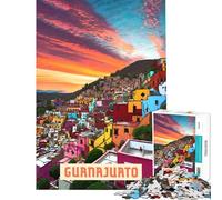 Rompecabezas para Adultos de 1000 Piezas Guanajuato Juegos Familiares educativos desafío Juguete Regalos para Mujeres y Hombres decoración de Pared (tamaño 38x26cm)