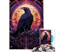 Rompecabezas para Adultos de 1000 Piezas Guardián Vigilante Juguetes DIY para Adultos Decoración de Pared cumpleaños y Navidad (Tamaño 38x26cm)