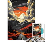 Rompecabezas para Adultos de 1000 Piezas hacia la Libertad Natural Desafío Educativo Carrera de Velocidad Manual Juguetes de Bricolaje para Mayores de 14 años (38x26cm)